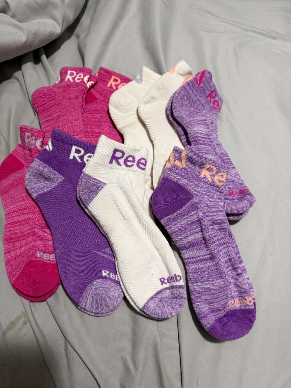 Women's Reebok Mixed Color Ankle Sock 10 Pairs